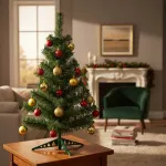 Arbol De Navidad Decorado Arbolito 90cm Pino Carioca