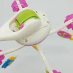 Movil Cunero Musical Movil Bebe Para Cuna Y Practicuna Color Blanco