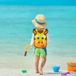 Pistola De Agua Mochila De Jirafa Lanza Agua Recargable