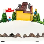 Adorno Navidad Escena Dickens Con Luz Sonido Y Movimiento