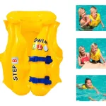 Chaleco Salvavidas Para Niños Flotador Inflable Ajustable