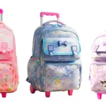 Mochila Escolar Infantil Carrito Con Ruedas Para Niñas Nenas