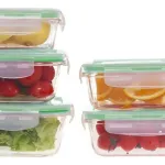 Set X7 Taper Frasco Hermético Organizador Freezer Plástico