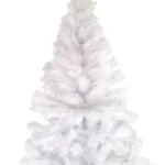 Arbol Navidad Blanco Tronador De Lujo 1.50m Pie Metal Deco