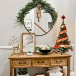 Arbol De Navidad 80cm Con Adornos 30 Piezas Rojo