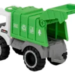 Camión Recolector De Basura Juguete A Fricción Color Verde Personaje 4228