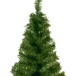 Arbolito De Navidad Mini 0,80mts Con Base De Tronco Natural