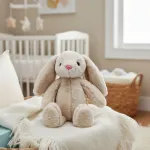Peluche Conejo Bebe Suave 23cm Muñeco De Apego Infantil