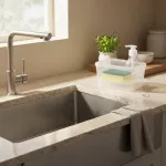 Dispenser Detergente Esponja Incluida Organizador De Cocina