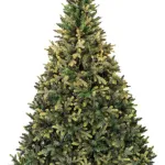 Arbol De Navidad Pino Natural Amber 1.50mts Base Metal