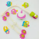 Movil Cunero Musical Movil Bebe Para Cuna Y Practicuna Color Blanco