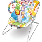 Mecedora Silla Multicolor Para Bebe Con Vibración Y Sonajero