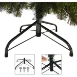 Árbol De Navidad Arbolito Pino Montañes Deluxe 2.1mts Base Metálica