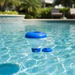 Boya Recipiente Para Pastilla De Cloro 50g Pileta Piscina Color Azul