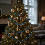 Collar Decoración Árbol De Navidad 1.5mts 