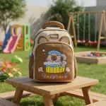 Mochila Infantil Jardin Capibara Para Niños Niñas Escolar