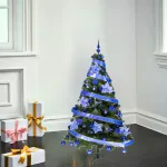 Arbol De Navidad Tronador Lujo 1,80mts Con Adornos Kit X60