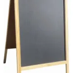 Pizarra Pizarron Doble Hoja Para Vereda Bares Restaurantes