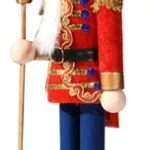 Cascanueces Soldado De Madera 38 Cm Adorno Navidad Madera