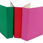 Carpeta Escolar Pvc Numero 3 Avios Color N3 Ganchos Pack X10