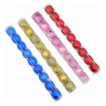 Adornos Navideños Premium Tubo Bolas De Navidad 6cm X45 Udes