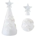 Arbolito De Navidad 15cm Con Luz Decoracion Adorno Navideño