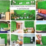 Jardin Vertical Artificial Muro Verde 6 Metros Cuadrados