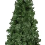 Árbol De Navidad Tronador Slim Verde 1.80mts Base Metal