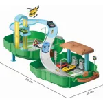 Juguete Mochila Pista De Autos Policía Bombero Construcción