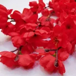 Flores Artificiales Ramo Vara Cerezos Decoracion Pack X4