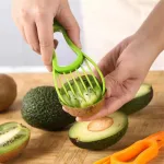 Cortador De Palta Multifuncional Cortador De Frutas 3 En 1