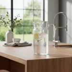 Jarra De Vidrio Con Manija 1.9 Litros Con Tapa Acrílico