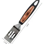 Espátula Expreso Polar Acero Inoxidable Voltear Alimentos 24cm