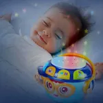 Juguete Para Bebé Tambor Musical Con Luz