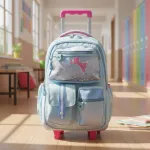 Mochila Carrito Escolar Carro Con Ruedas Infantil Para Niñas