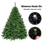 Arbol Navidad Patagonia Xl 1.30mt Deco Oro Cybermonday