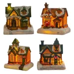 Casa Christmas Village Casita Navideña C/luz Deco A Pila X1