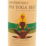 Yoga Mat 8 Mm Colchoneta Pilates Fitness Antideslizante