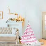Árbol Navidad Fabesa Montañes Deluxe 130 Cm Blanco Decorado