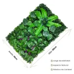 Jardin Vertical Muro Verde Césped Pared Plantas Artificiales