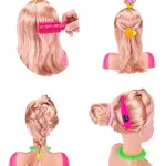 Cabeza De Muñeca Para Peinar Princess Con Accesorios Peluqueria Princesa