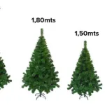 Arbolito Navidad Tronador De Lujo 1.80mts Decoración Color Verde