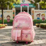 Mochila Carrito Escolar Carro Con Ruedas Infantil Para Niñas