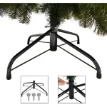 Árbol De Navidad Expreso Polar Montañes Deluxe 180cm Base Metálica