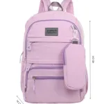 Mochila Porta Notebook Impermeable Reforzada + Neceser