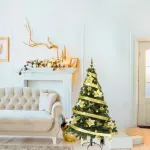 Arbol Navidad Tronador De Lujo 1,80mts + Kit 60 Oro Deco