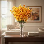 Flores Artificiales Ramo Cerezos Hortensias Decoracion