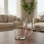 Set X4 Tazas De Cafe Doble Vidrio 430ml Mug Transparente