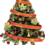 Arbol Navidad Tronador 1,50m + Kit 40 Rojo Oro Black Friday