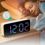 Reloj Despertador Led Digital Con Fecha Y Temperatura Usb